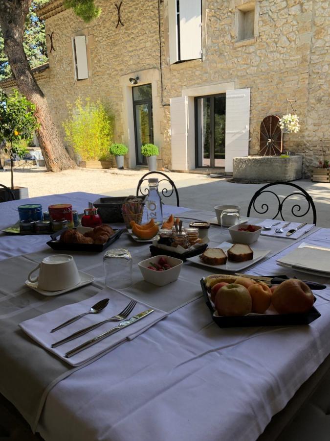 B&B dans Mas en pierres Robion en Luberon Exterior foto